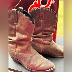 Dingo womens Marlee golden condor slouch cowboy boots 7m great condition